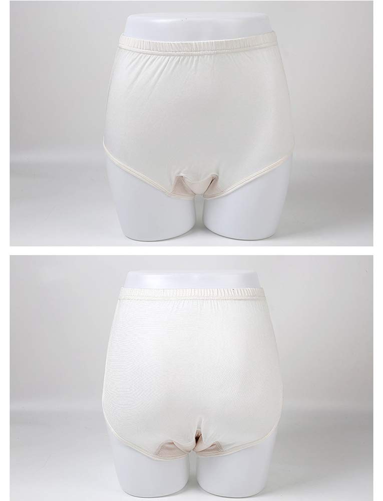 Bragas Reutilizables para el Control de la vejiga: Pantalones de incontinencia para Flujo Menstrual abundante, Sangrado posparto e incontinencia Leve,M