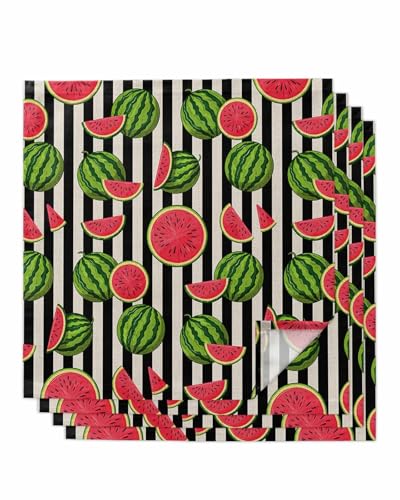 Servilletas de tela Watermelon set x4 50.5x50.5 cm miniatura 1