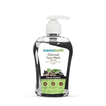 Mamaearth Charcoal Face Wash with Activated Charcoal & Coffee for Oil Control (250)