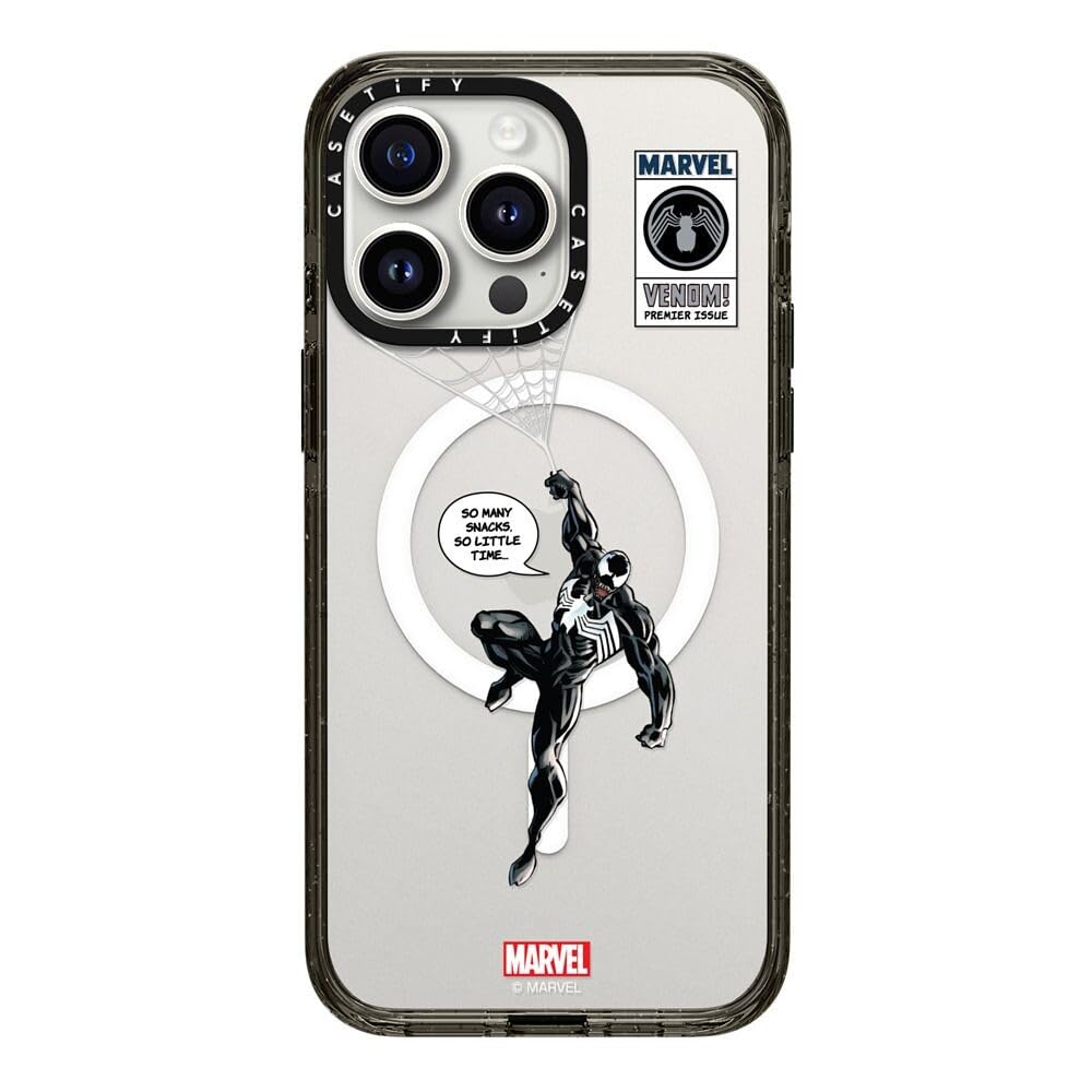 CASETiFY スパイダーマン iPhone15 ヴェノム スマホケース スパイダーマンコラボ☆即発送可能☆日本未発売☆iPhone15ProMax