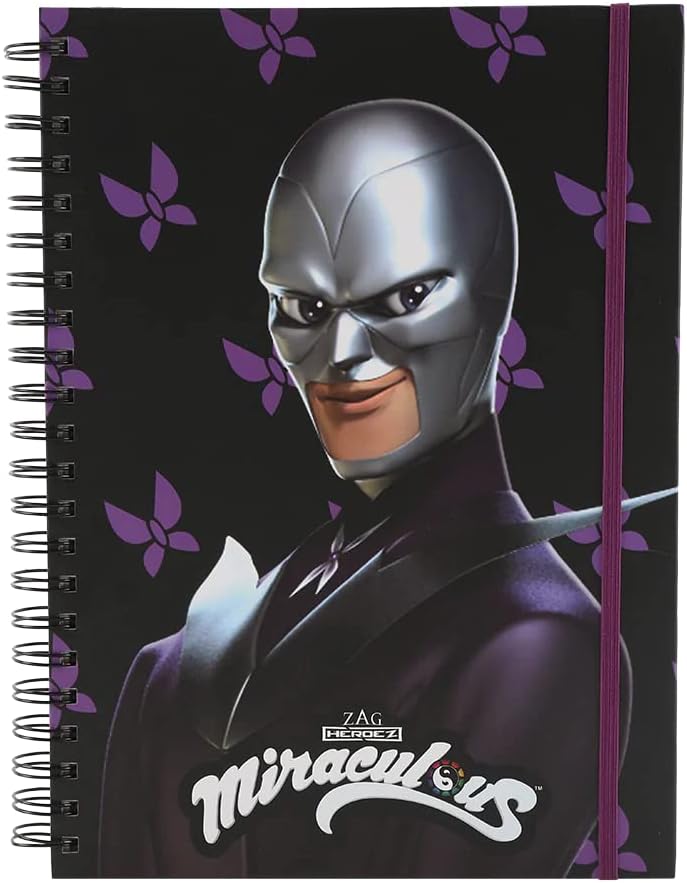 ZAG STORE Miraculous Ladybug Super Heroes Notebook