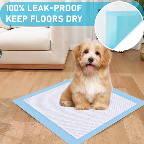 Disposable Puppy Training Pads 200 Count Pee Pads for Dogs, Cats, Rabbits and Guinea Pigs Waterproof Super Absorbent Odour Locking 13” x 17.7” - Image 7