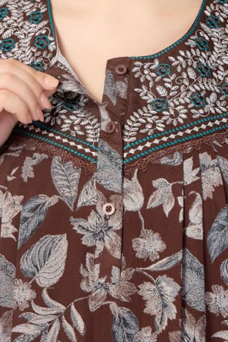 Image of Soulemo Women's Printed Alpine Nighty 1672