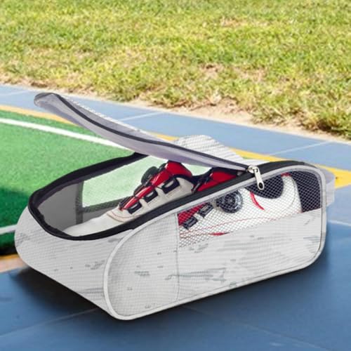 Bolsa de zapatos de golf para mujer y bolsos de transporte de zapatos deportivos plegables 3