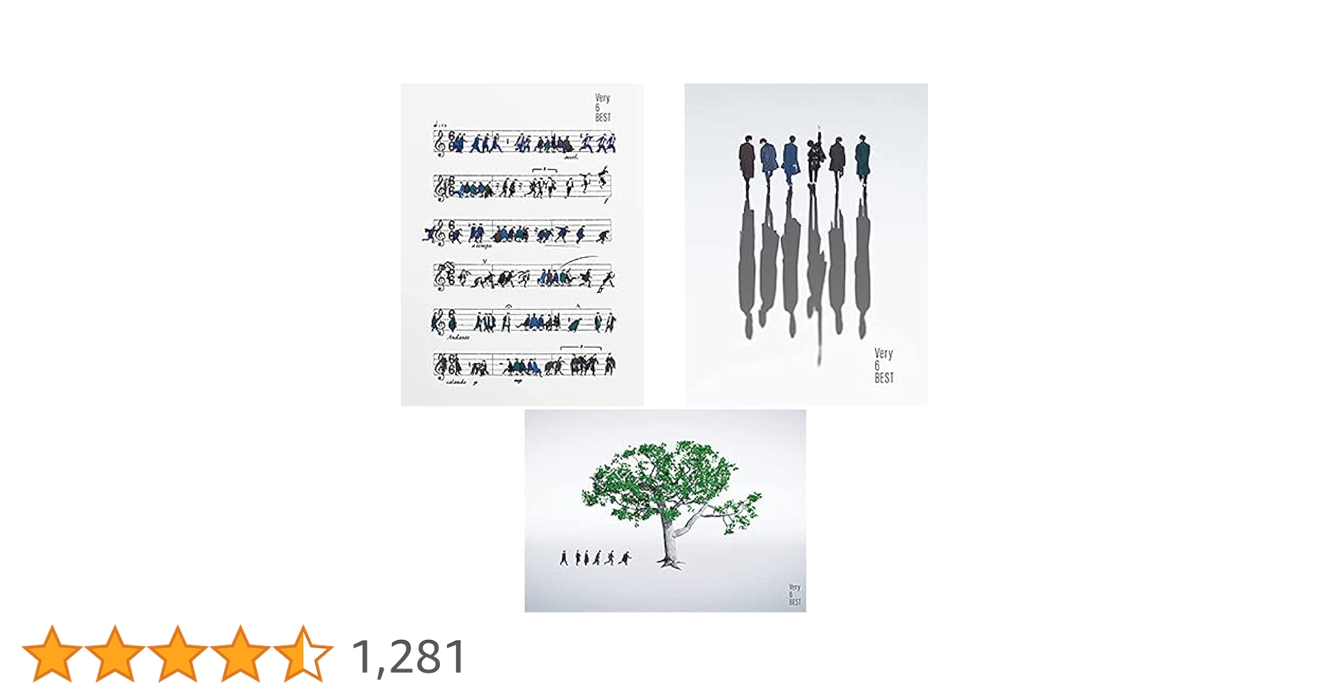 Very6 BEST 初回版A.B 通常版 3点セット Amazon.co.jp: 【特典付き3形態セット】Very6 BEST (初回盤A Blu-ray付