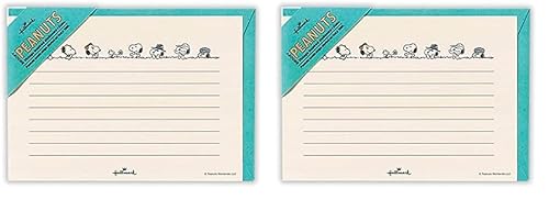 Hallmark(ホールマーク) ホールマーク スヌーピー レターセット スヌーピーと兄弟 819347 (× 2)