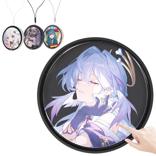 GAGUUSU 2 in 1 Screen Cute Pins Electronic Funny Pins