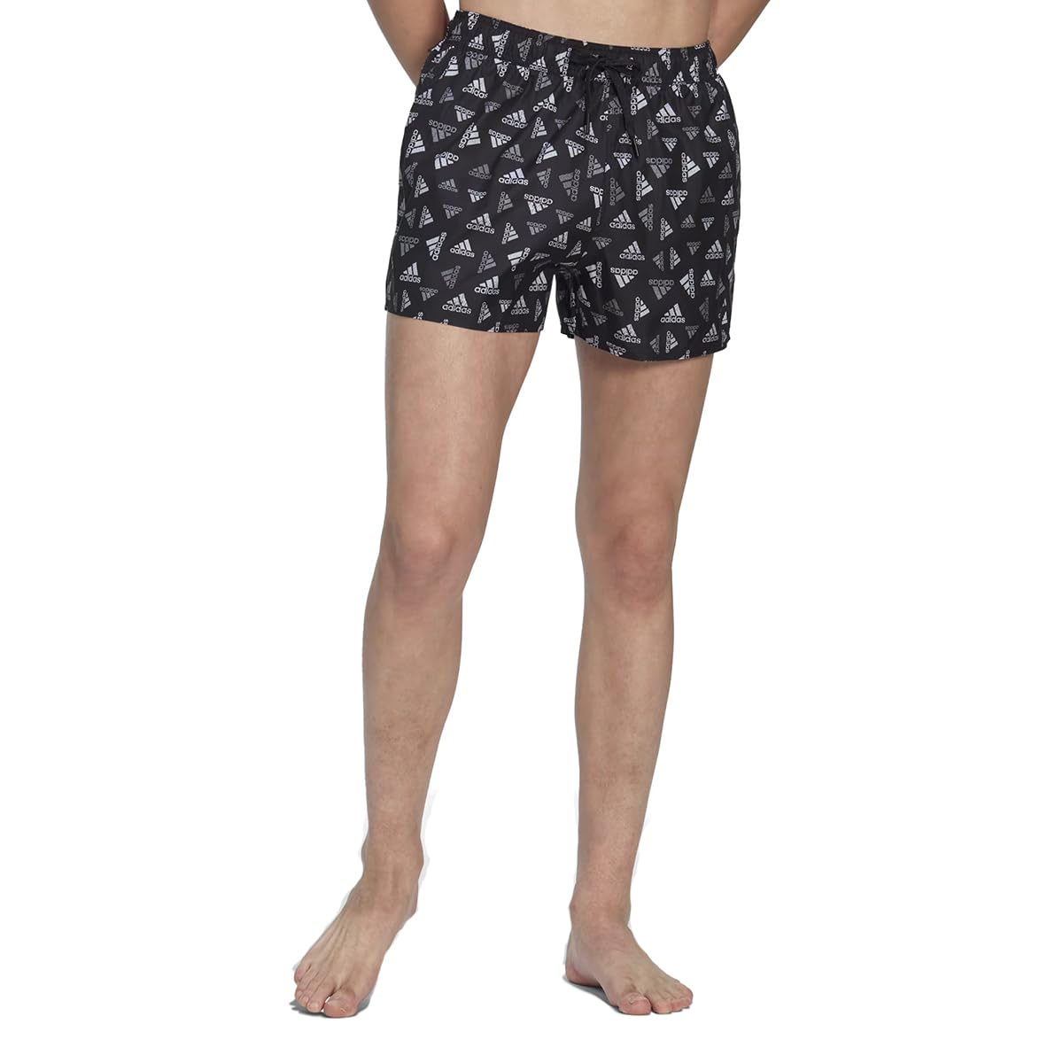 adidasLogo Print Clx Swim Shorts Very Short Length Swimsuit para Hombre