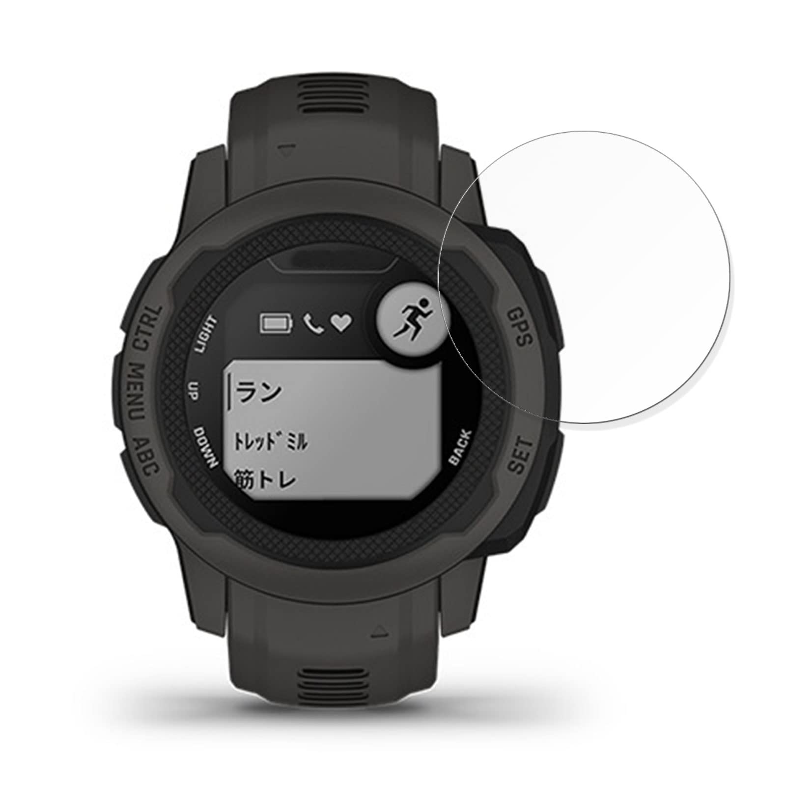 Amazon.co.jp: MotoMoto フィルム GARMIN Instinct 2S 用の 保護