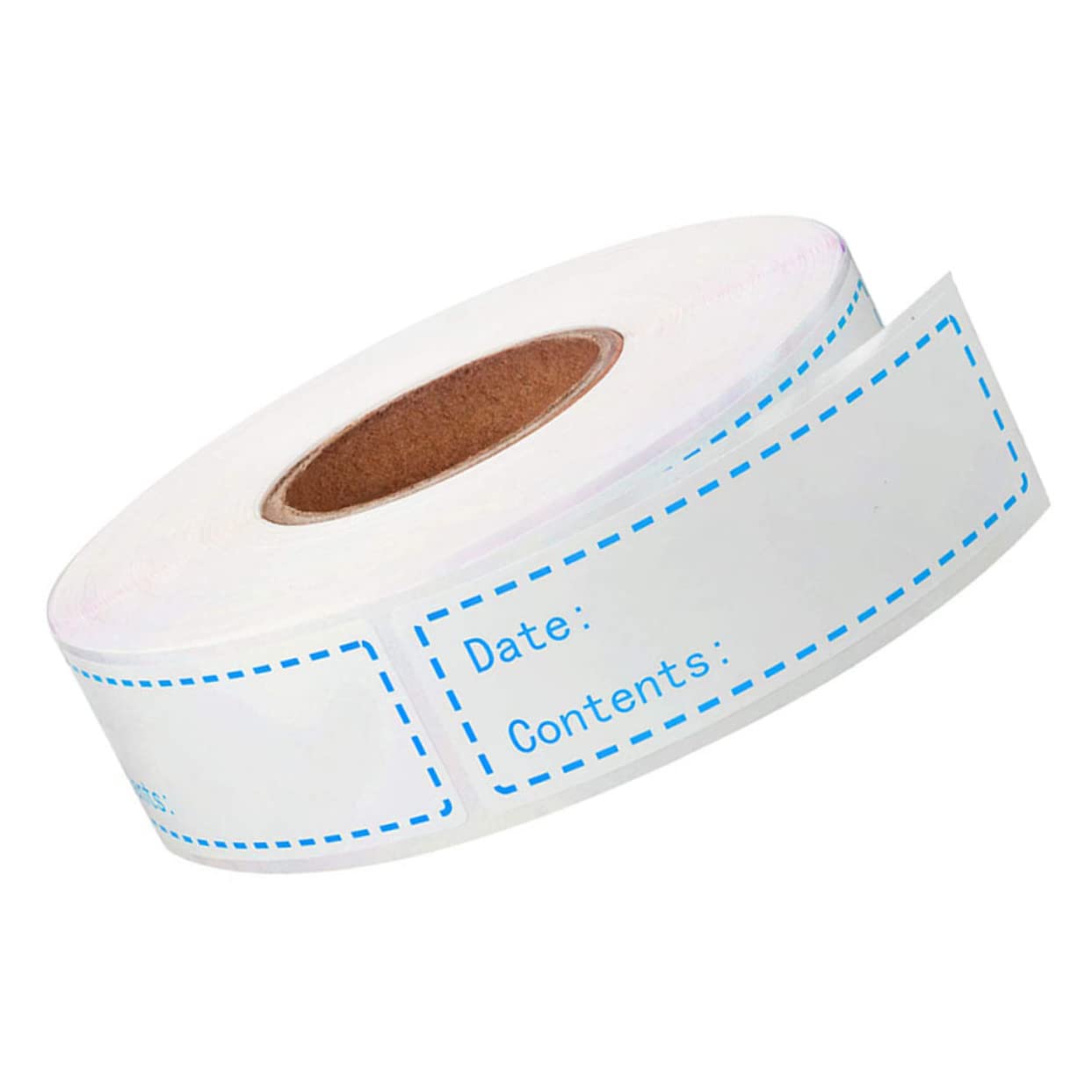 TEHAUX 3 Etichette Adesivper Data Alimentare Blu Pratichper Identificazione Cibi Cucina Facili Da Applicare Su Superfici Lisce Design Chic Per Conservazione e Organizzazione Cibo