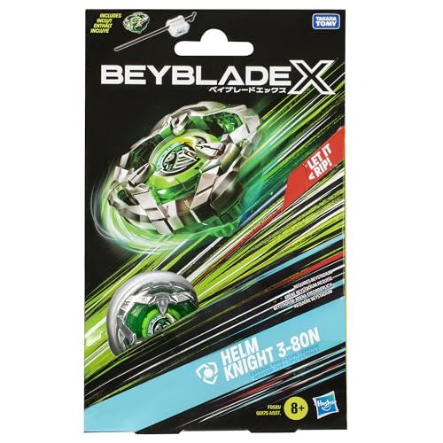 Hasbro Beyblade BBX Helm Knight Defense, F9581ES1, Green - Image 2