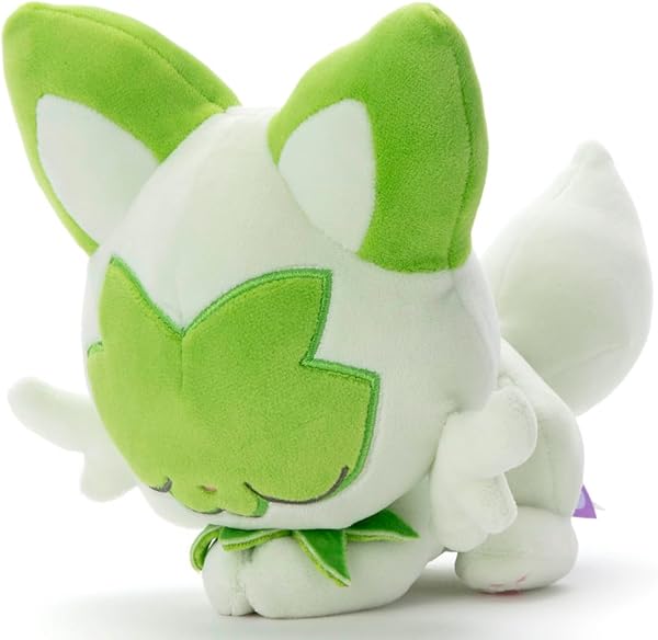 ポケットモンスター ポケモン すやすやフレンド ぬいぐるみS ニャオハ ぬいぐるみ幅約25cm - 4