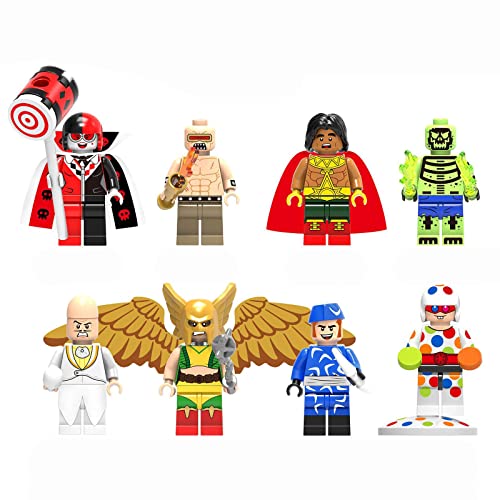 HQSGDMN 8-teiliges Mini-Figur-Adventskalender-Sammelfiguren-Set Sammlung benutzerdefinierte Mini-Sammelfigur,kompatibel…