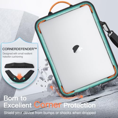 Image of MoKo 13.3-14 Inch Laptop Sleeve Carrying Bag with Shoulder Strap & Handle