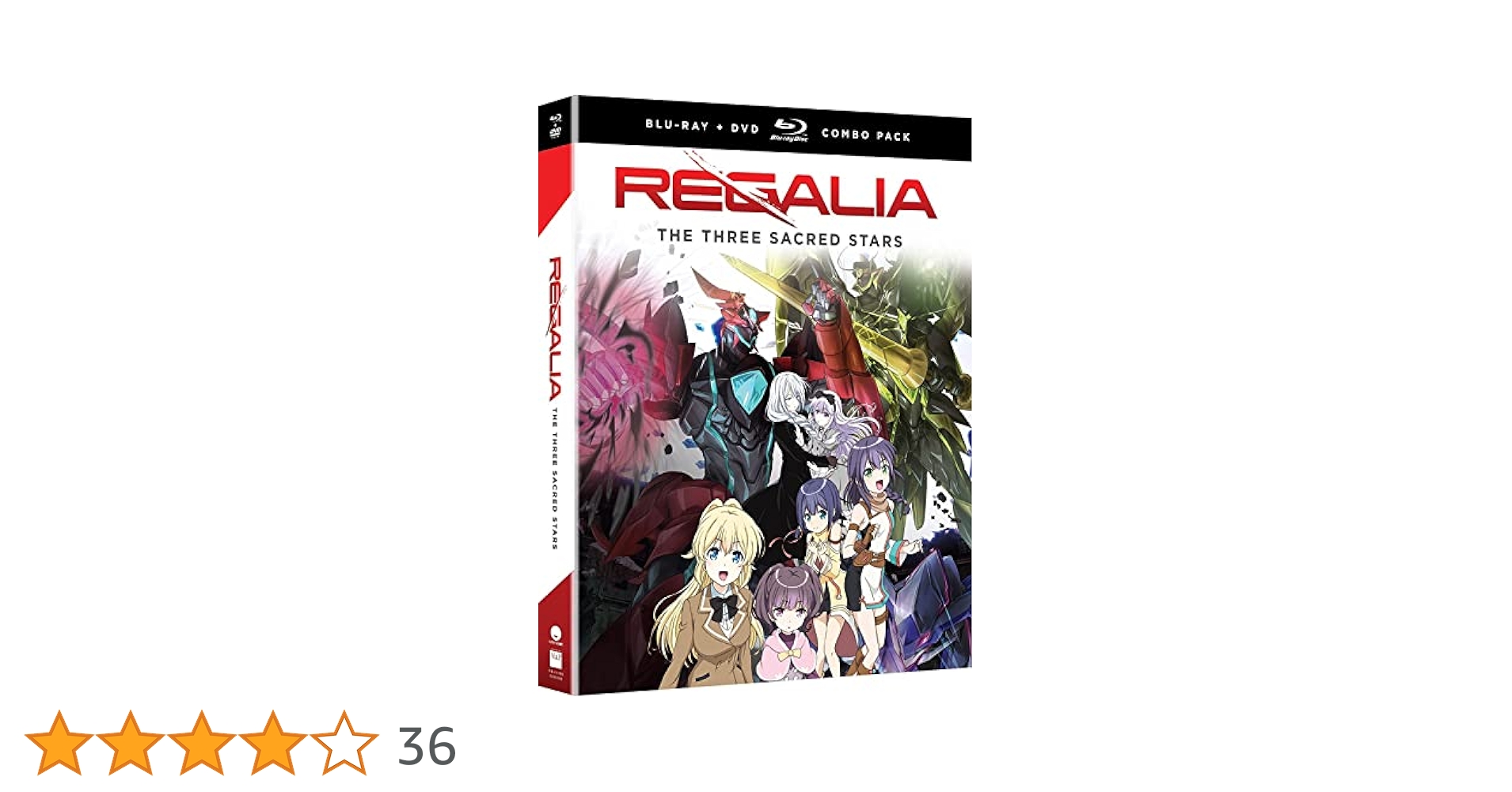 Regalia: The Three Sacred Stars - The Complete Series [Blu