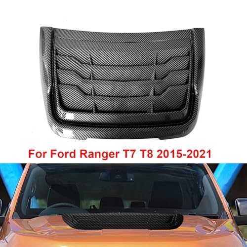 Écope décorative de capot en carbone ABS pour masquer les défauts de carrosserie - 2