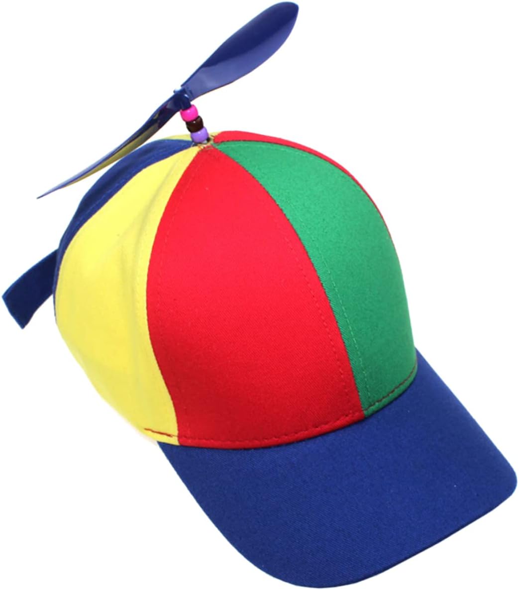LIFKOME 3pcs Detachable Dragonfly Hat for Boy Girl Baseball Cap Brim Unisex Outdoor Fashion for Ages for Boys and Girls Blue