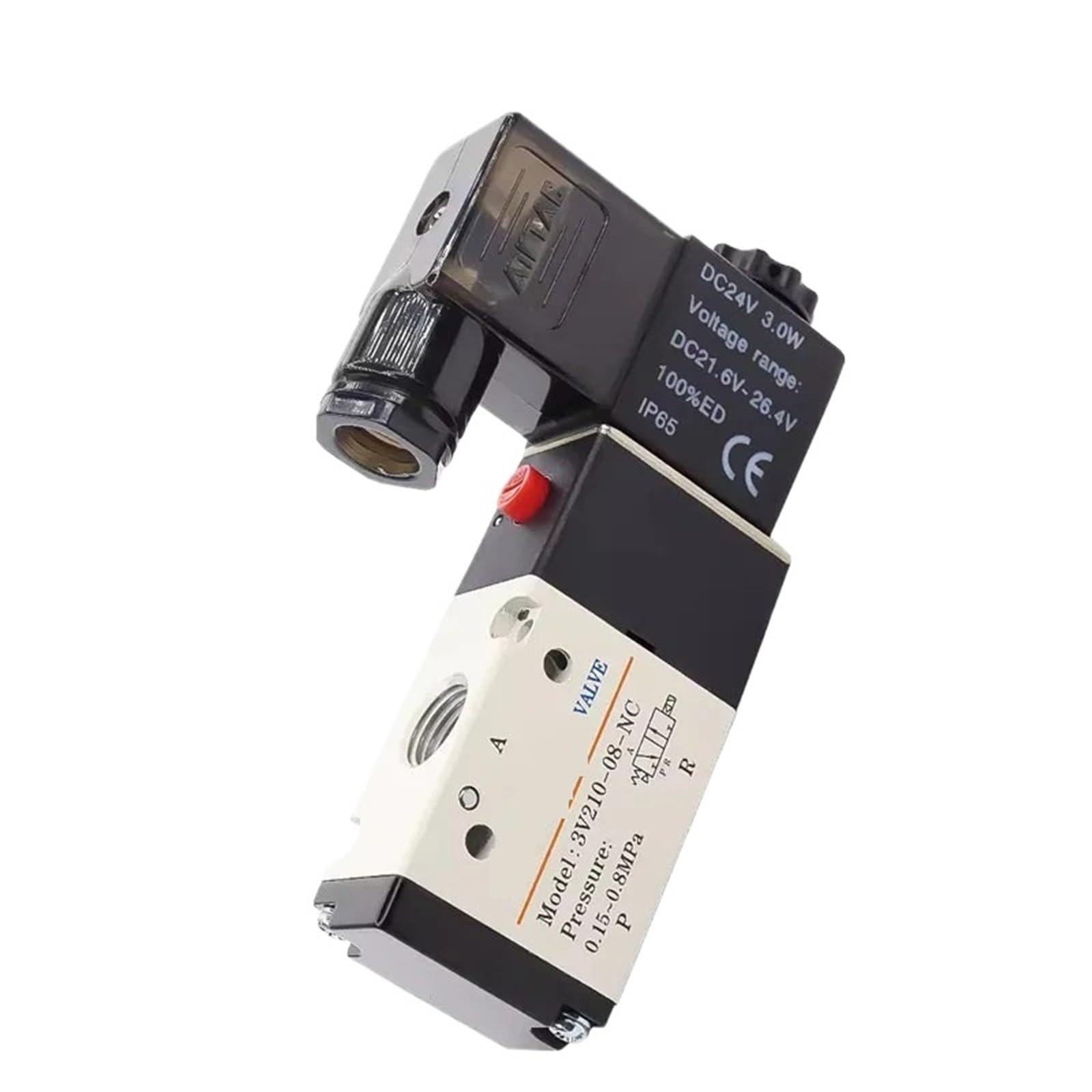 Vanne pneumatique 3V110-M5NO AC 110V contre les pertes de pression d'air