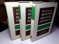 The Letters of Richard Brinsley Sheridan [Volumes 1-3] B001NDNX3O Book Cover