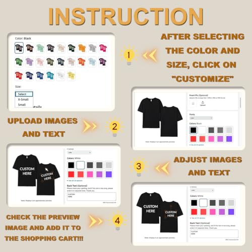 GarrbGrrl-Custom T-Shirt with Your Image Text for Men Women Personalized Unisex Crewneck Tee Front and Back2