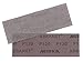 Price comparison product image Mirka Abranet net sandpaper strips 80x230mm / Hook & loop/Grit P120 / 3 pcs / AE175F0312SL / for dust-free sanding of wood, walls, metal, aluminium, stainless steel, filler, varnish, plastic.