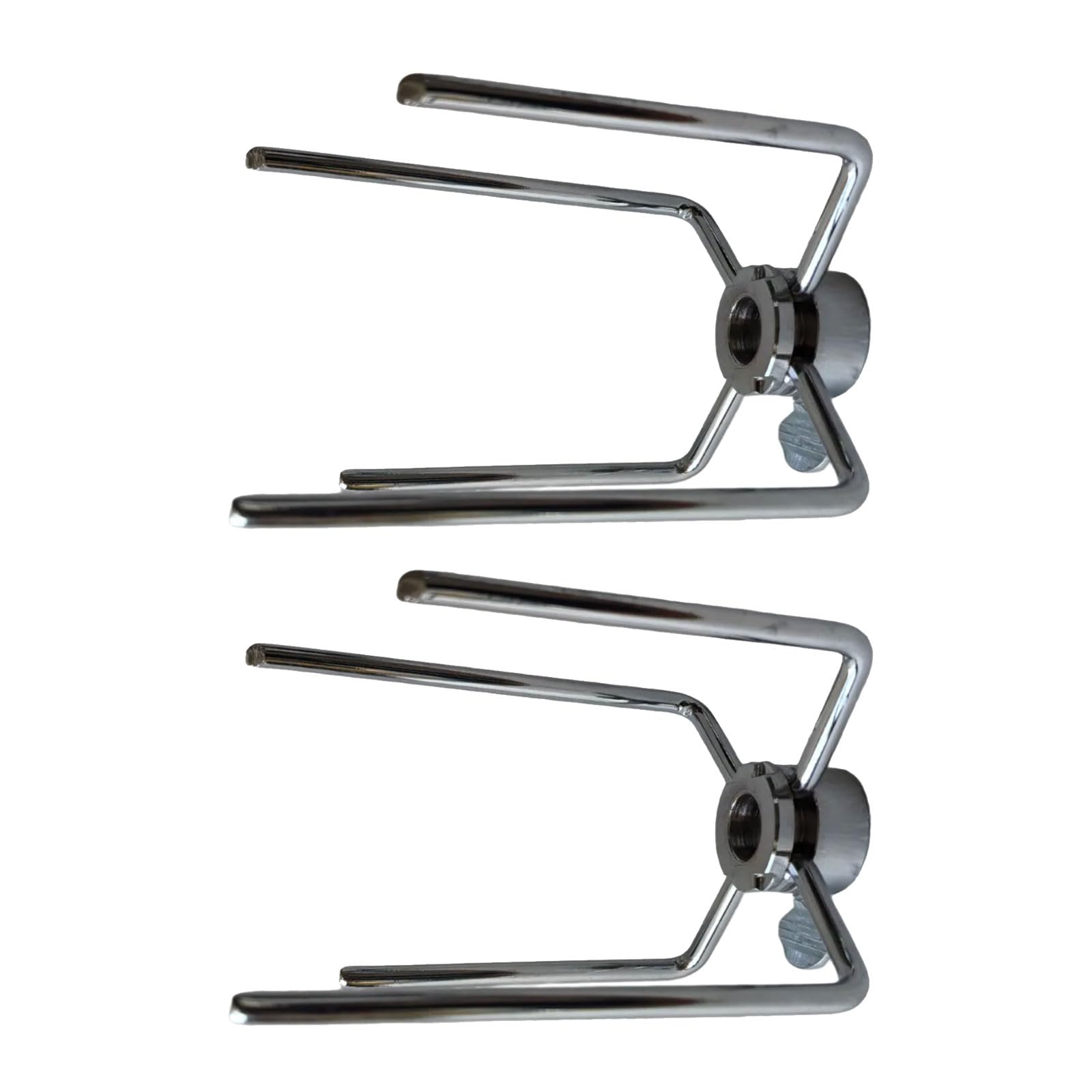 Tsophreniq Of 2 Stainless Steel Barbecue Set for Meat Vegetables Steak Grilling Accessories with Ergonomic Handle Rusts Resistant BBQ Skewers