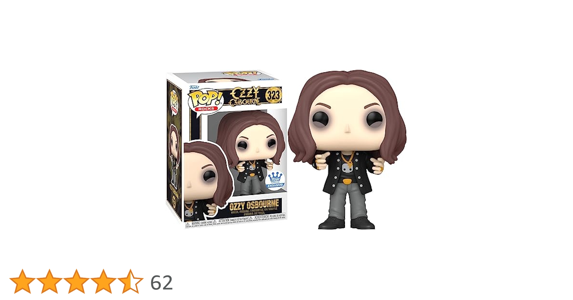 Funko POP! Ozzy Osbourne in Black Suit Exclusive : Amazon.sg