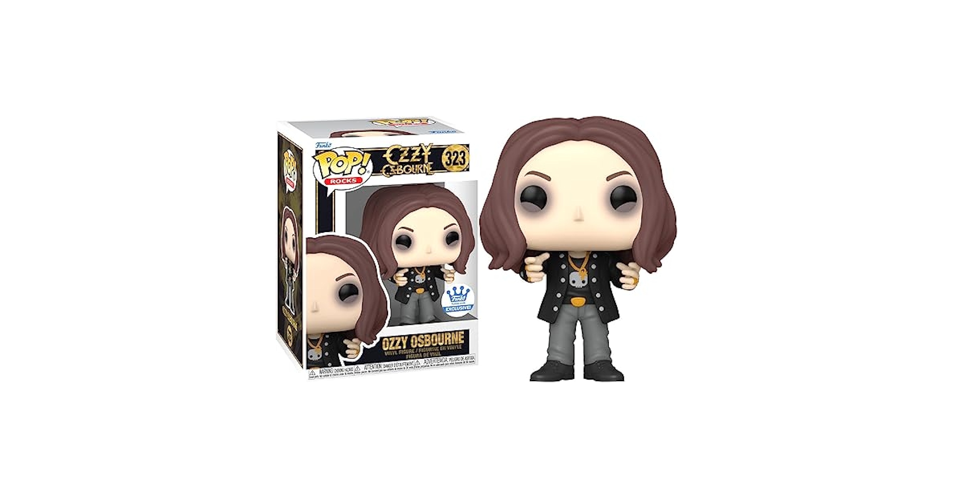 johnny o' 様 Amazon.com: Funko POP Ozzy Osbourne in Black Suit Exclusive