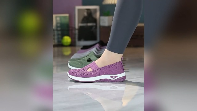 Knubbuf Annelie Damenschuhe - Orthopädische Strick-Sneaker Mit Fußgewölbeunterstützung