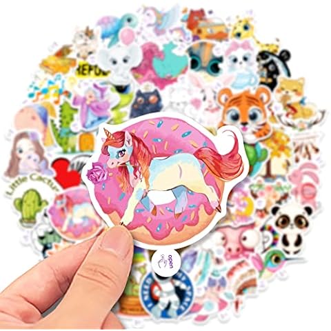 Pegatinas Resistentes Al Agua Mistree (50 Patrones) Cover