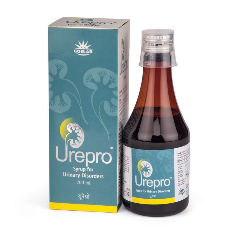 Urepro Syrup by Goelar Health Group – Kidney & Urinary Tract Support | UTI Relief, Stone Prevention,...