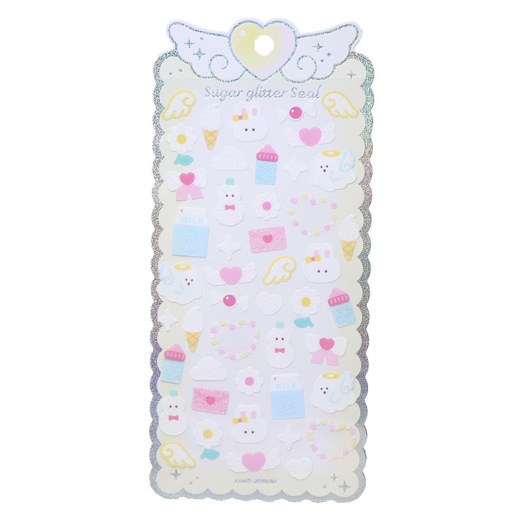 Amazon.co.jp: カミオジャパン シール SUGAR GLITTER SEAL ベビー
