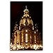 Produktbild Premium Textil-Leinwand 80 x 120 cm Hoch-Format Frauenkirche Dresden | Wandbild, HD-Bild auf Keilrahmen, Fertigbild auf hochwertigem Vlies, Leinwanddruck von Anette/Thomas Jäger