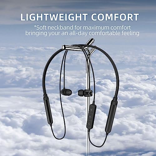 Image of Soundmagic E11BT Wireless Bluetooth in Ear Neckband Earphone with Mic (Black)