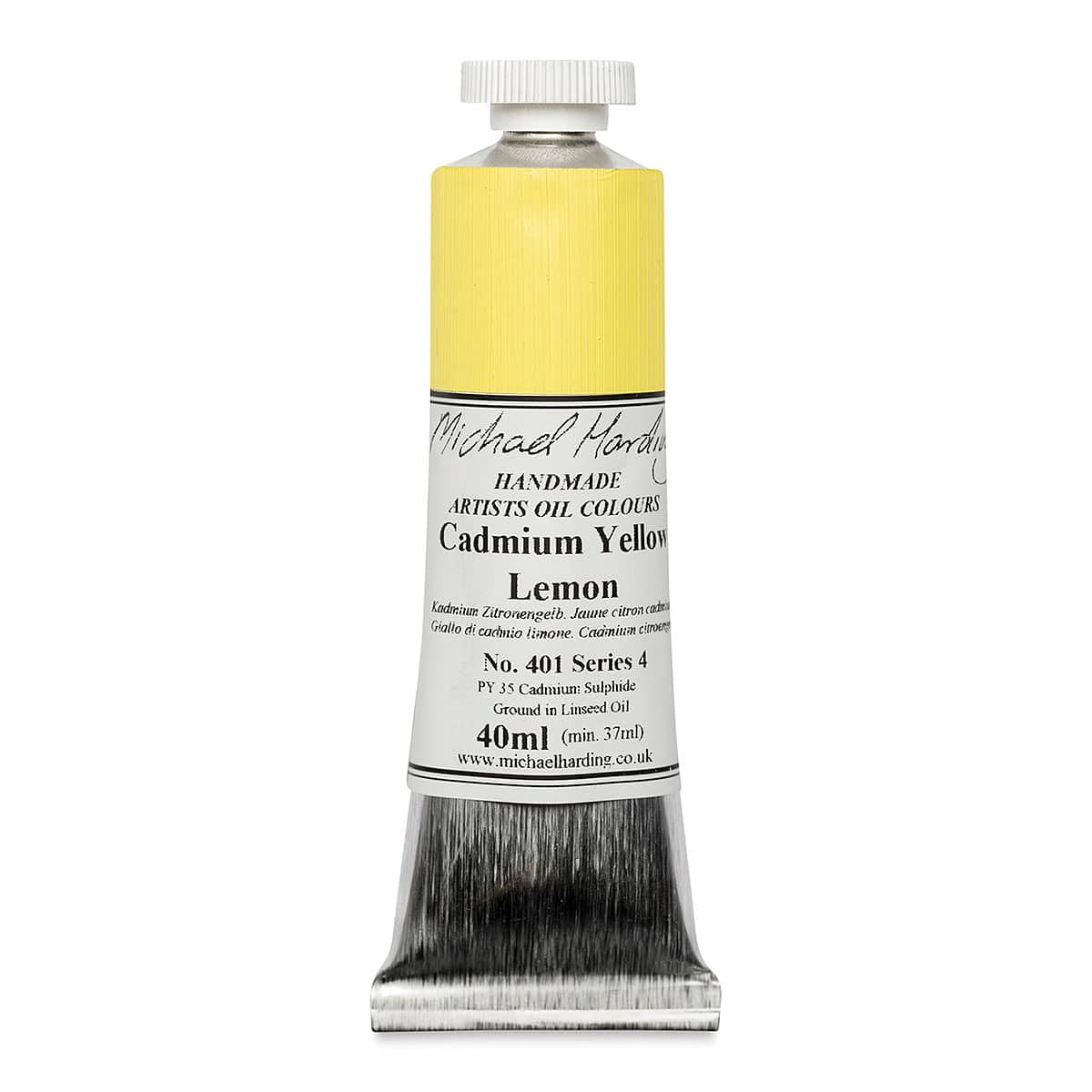 Michael Harding Cadmium Yellow Lemon Oil Colour : 40Ml