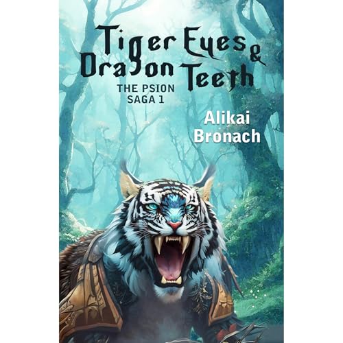 Tiger Eyes & Dragon Teeth Audiolibro Por Alikai Bronach arte de portada