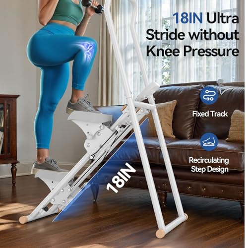 Image of Niceday Steppers for Exercise at Home, Stair Stepper with Handlebar, Stair Climber, Stair Master with 300LBS Loading Capacity