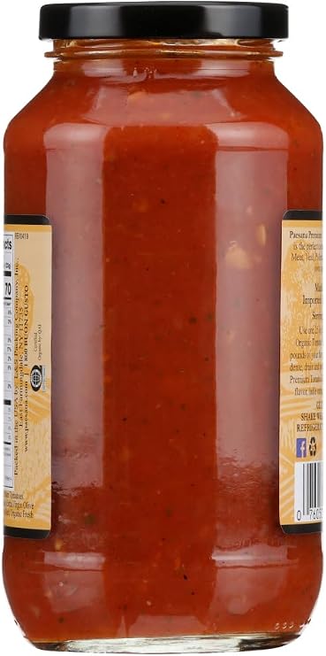 Organic Sauce; Tomato & Basil