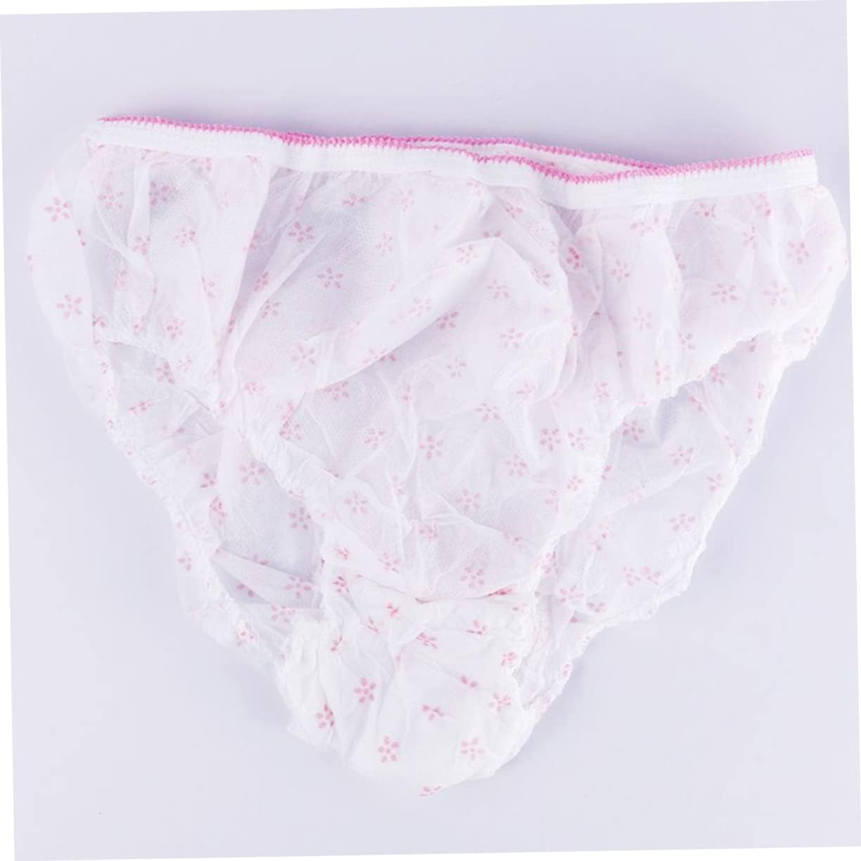 7Pcs Postpartum Disposable Underwear for Maternity Lightweight Breathable Non Woven Panties Mixed Colors for Expectant Mothers and Moms