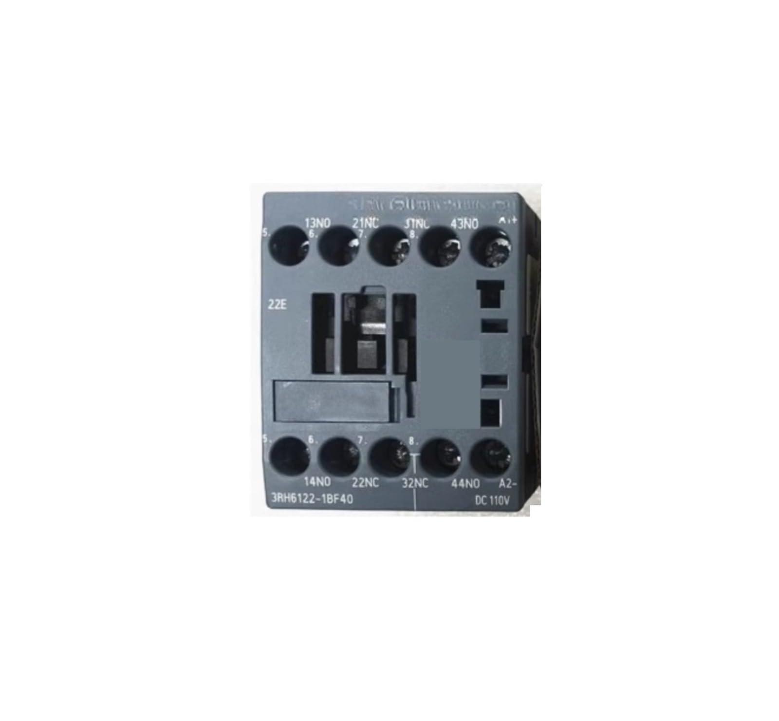 Relé de contactor 3RH6122-1BF40 con alta resistencia dieléctrica