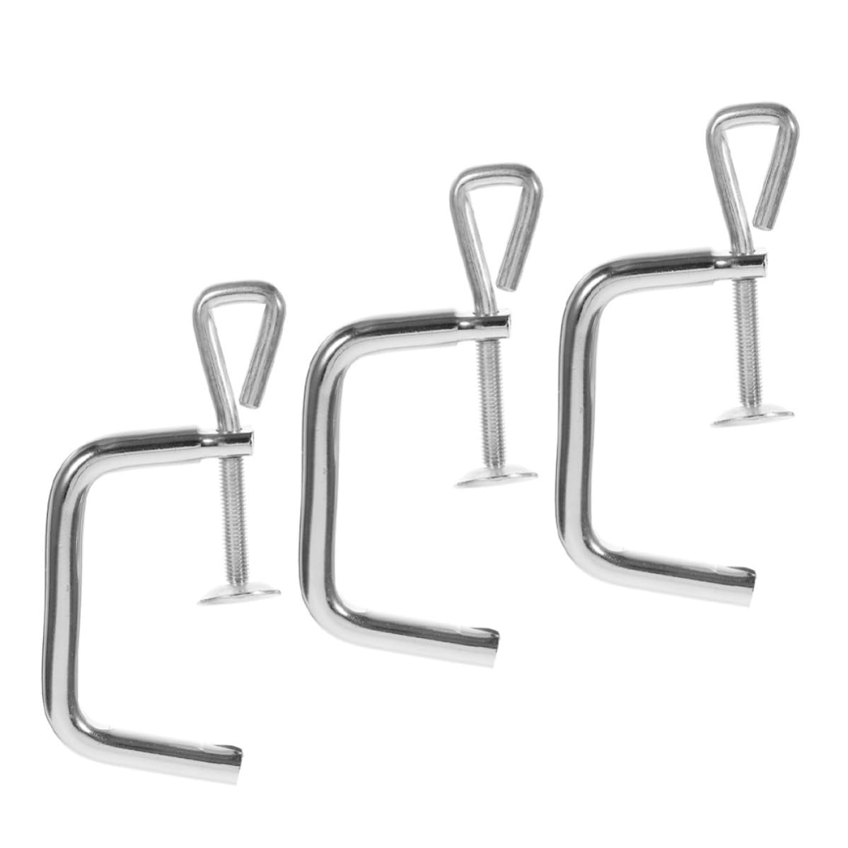 Clip de sujeción para máquina de pasta manual en pack de 3 piezas de hierro