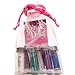 Fairy Dust - Original Fairy Dust Vials | Pixie Dust Glitter Powder From The Land of Sorralia | Multiple Colors Glitter | Decoration Gifts for Kids (Pink, Purple, Teal, White, Silver, Blue) (Pack of 6)