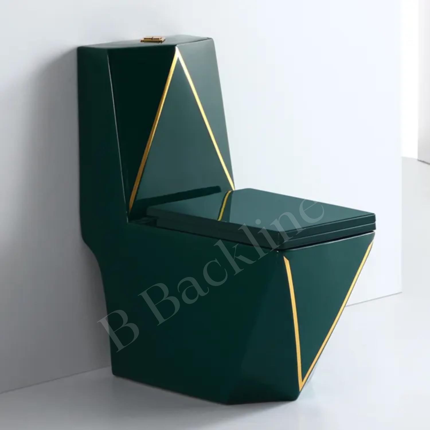 B Backline One Piece Ceramic Western Toilet Syphonic/Commode/Water Closet/WC/Western Commode With Soft close Seat cover Glossy Finish- For Bathroom (Green Glossy (S Trap Outlet Is From Floor)) (B0CSSSMBNC) Amazon Price History, Amazon Price Tracker