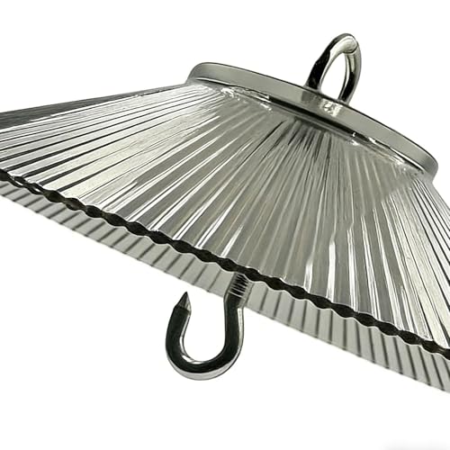 Protector de ardillas con amplia cobertura para cuidar pájaros en el césped 7