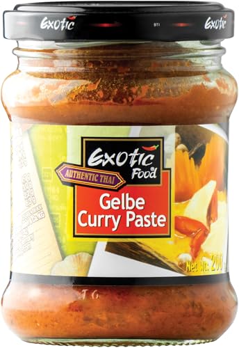 EXOTIC FOOD Currypaste, gelb - 1 x 200 g