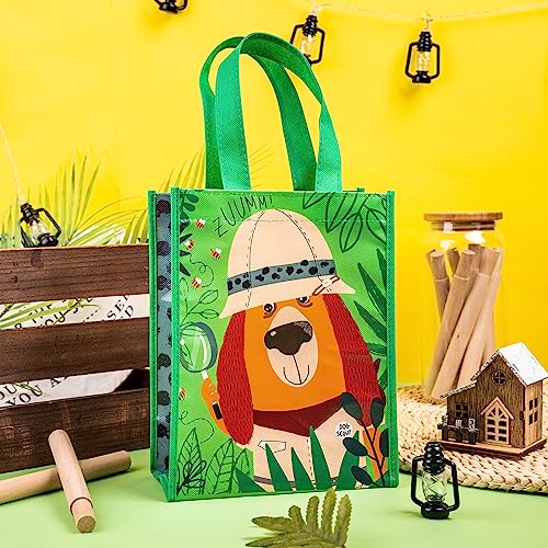 Loveinside-Medium-Recycled-Gifts-Bags-with-Handles-Kids-Reusable-Birthday-Party-Gift-Bag-Shopping-Bag-8-x-4-x-10-1-Pcs-Dog