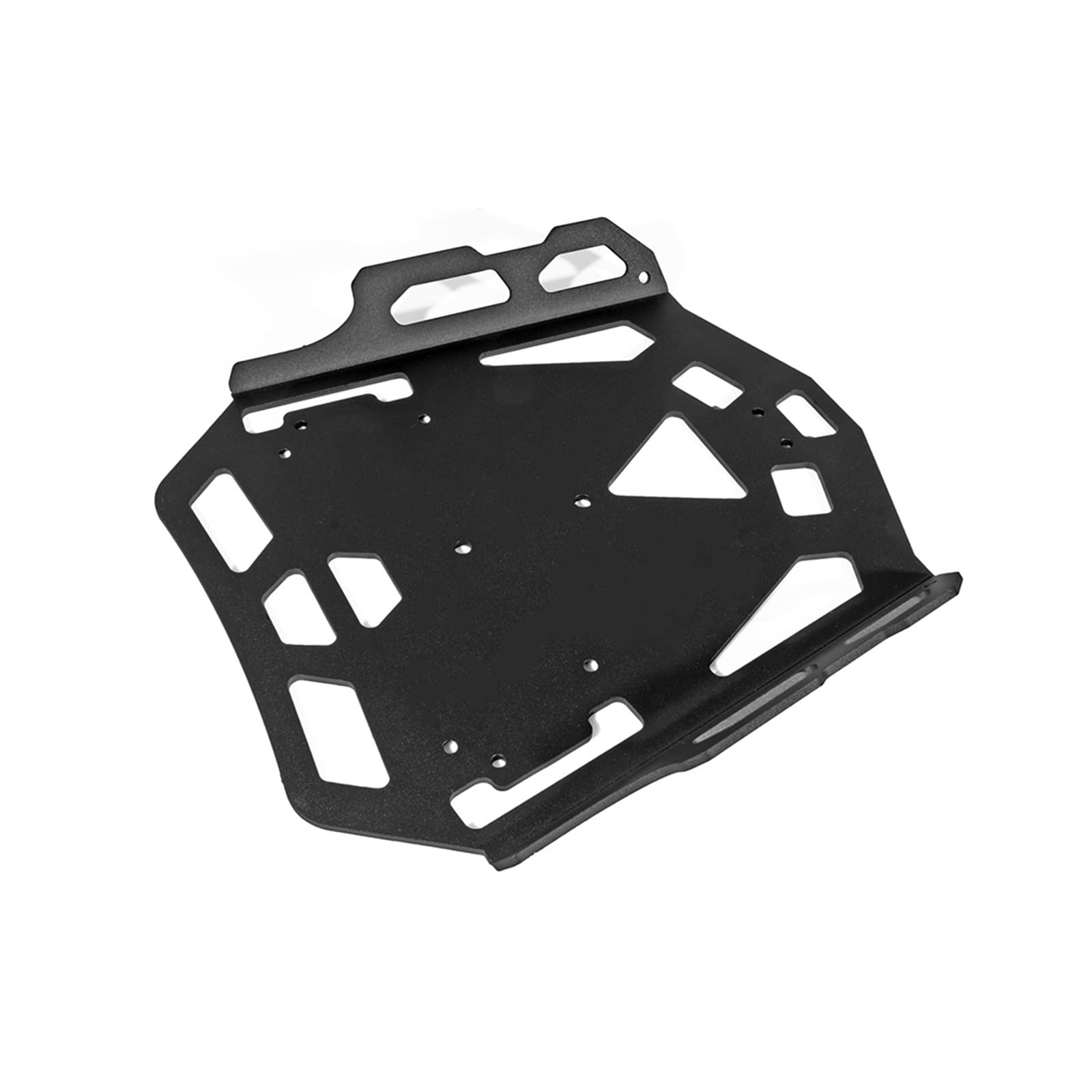 Moto Portapacchi Posteriore per Triumph per Tiger 800 Tiger800 Portapacchi Posteriore per Moto in Alluminio Nero Supporto Bagagli Moto
