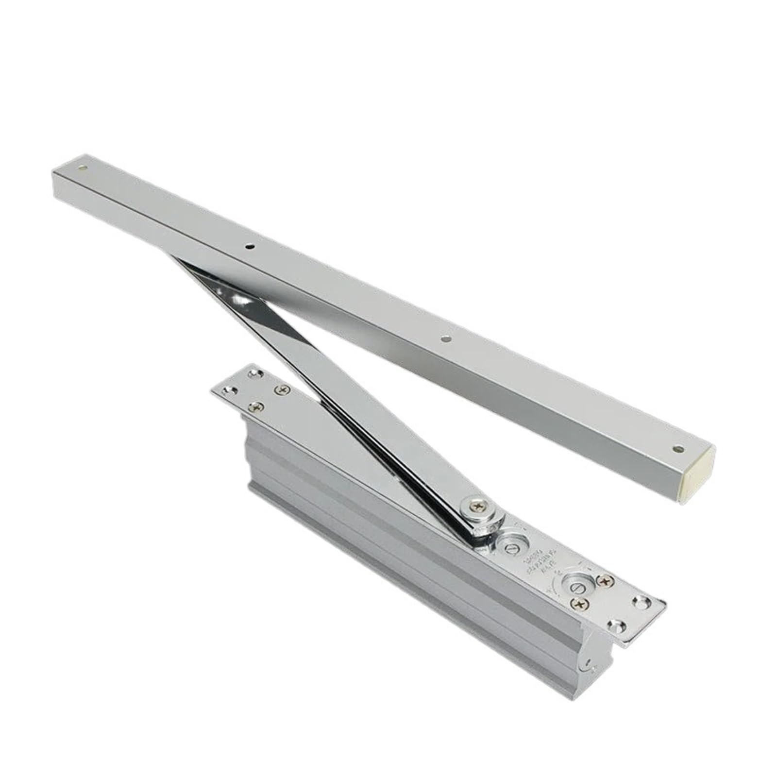 Ferme-porte automatique hydraulique réglable pour portes intérieures/extérieures, capacité de 65 kg, installation durable et facile, augmente l'intimité et la sécurité à la maison