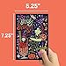 Galison Get Into The Spooky Spirit – Adorable Halloween Greeting and Jigsaw Puzzle Card Includes Color Coordinated Envelope and Sticker Seal