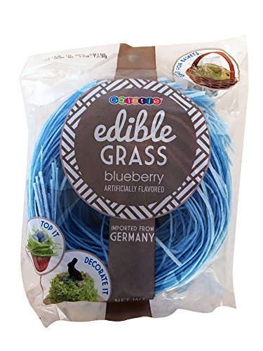 Edible Grass! Blueberry Or Strawberry! Sugar Free! Perfect For Easter! Use On Baked Treats Or In Easter Baskets! Delicious! (Blueberry)